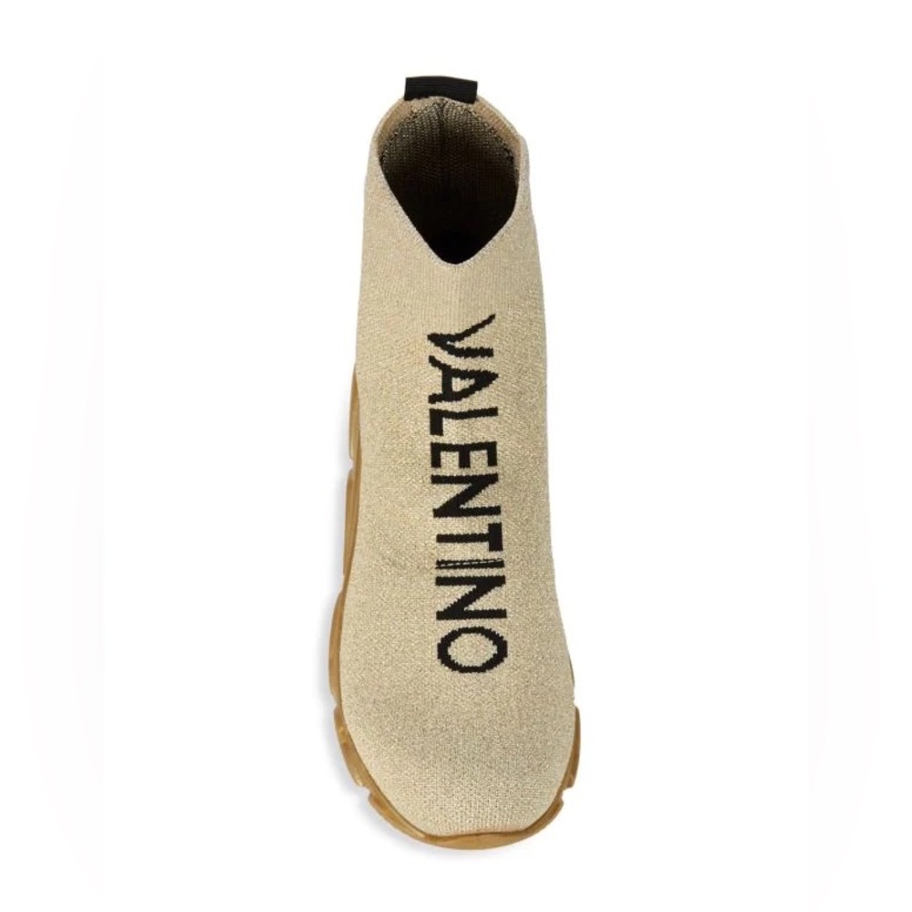 New Valentino Logo Sock Sneakers (size: 6)